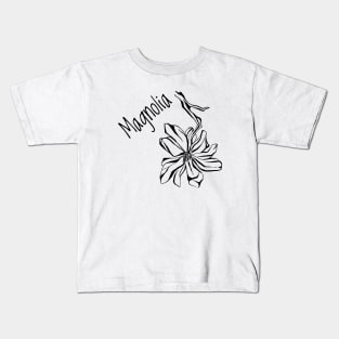 Magnolia flower Kids T-Shirt